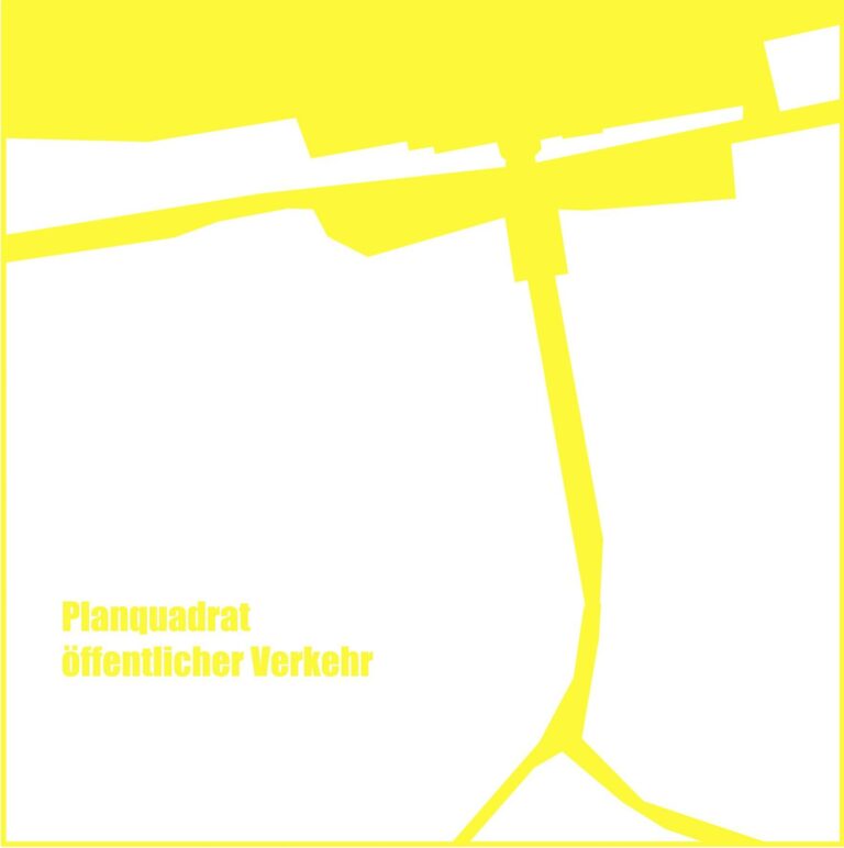 Planquadrat öffentlicher Verkehr