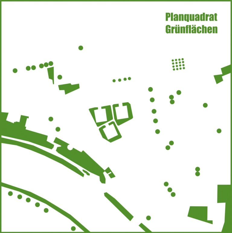 Planquadrat Grünflächen